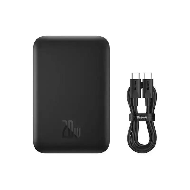 Baseus Magnetic Mini Wireless Fast Charge 2022 black